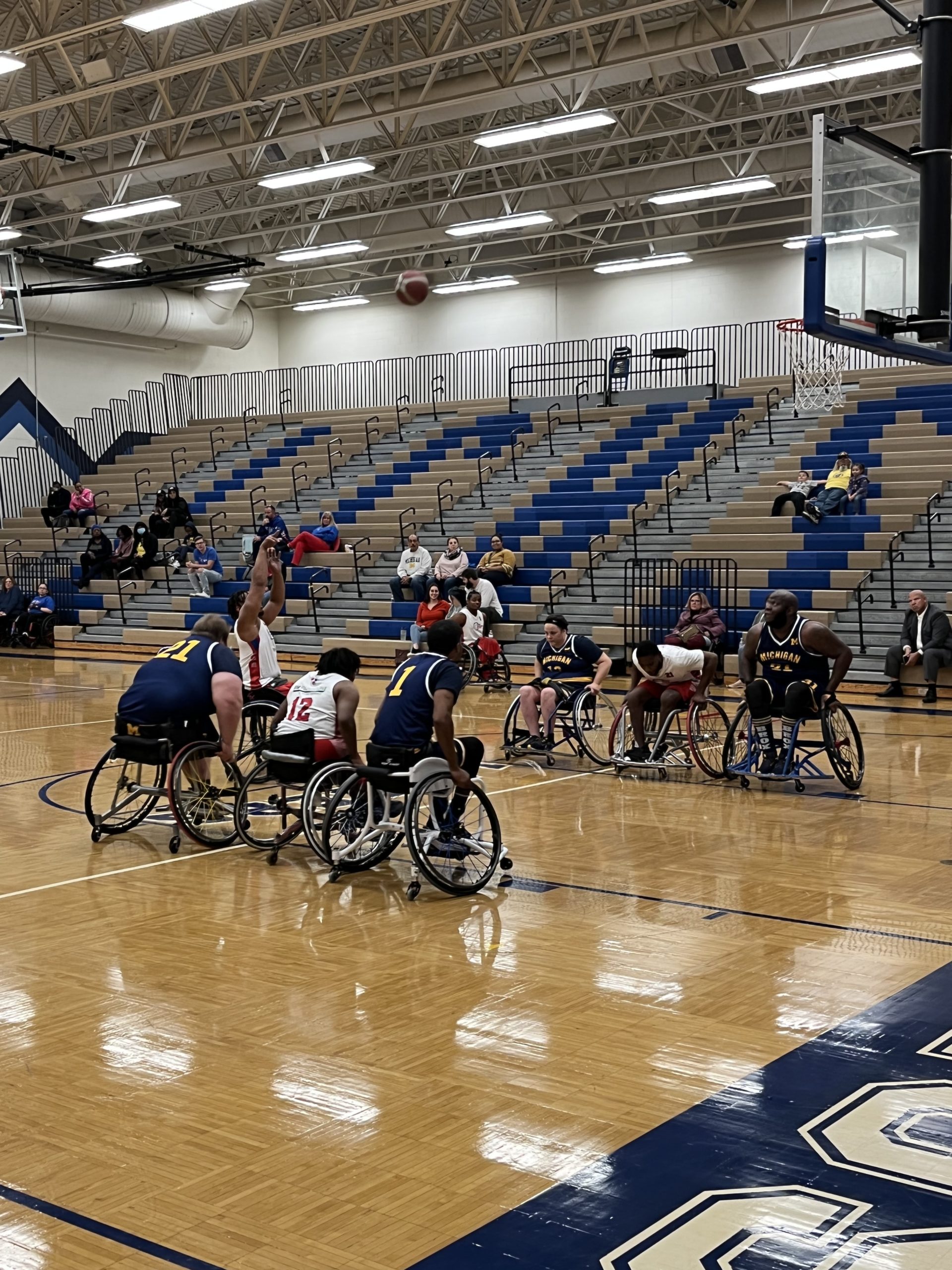 Wheelchair basketball athletes unlimited